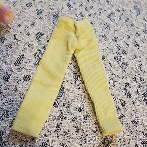 Vintage Barbie Doll Outfit yellow and pink - Picture 6 of 7